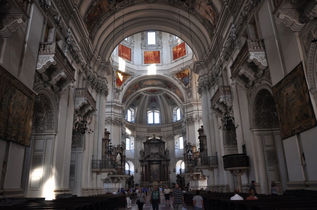 Inside the Salzburg Dom